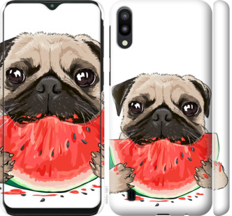 

Чехол Мопс и арбуз для Samsung Galaxy M10 843454