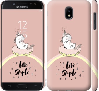 

Чехол Единорожка в пончике для Samsung Galaxy J5 J530 (2017) 719193