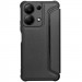Фото Шкіряний чохол-книжка GETMAN Razor (PU) на Xiaomi Redmi Note 13 4G (Black) на vchehle.ua