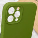 Купити Чохол Silicone Case Full Camera Protective (AA) NO LOGO на Apple iPhone 12 Pro (6.1") (Зелений / Dark Olive) на vchehle.ua