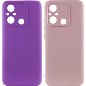 Чехол TPU GETMAN Liquid Silk Full Camera для Xiaomi Redmi 12C