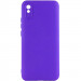Чохол TPU GETMAN Liquid Silk Full Camera на Xiaomi Redmi 9A (Синій / Iris)