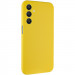 Чехол Silicone Cover Lakshmi Full Camera (AA) для Samsung Galaxy A14 4G/5G (Желтый / Flash)