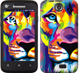 

Чохол Різнобарвний лев на Lenovo A300 261500