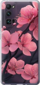 Чехол Пурпурная сакура для Huawei Honor 30 Pro