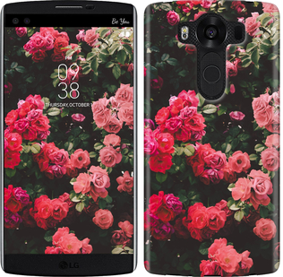 

Чохол Кущ з трояндами на LG V10 H962 639266
