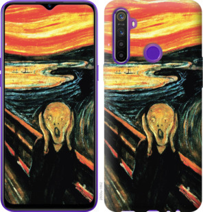 

Чехол Крик Мунка для Realme 5 921458
