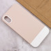 Чохол TPU+PC Bichromatic на Apple iPhone X / XS (5.8") (Grey-beige / White) в магазині vchehle.ua