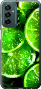 Чехол Зелёные дольки лимона для Samsung Galaxy M13 M135
