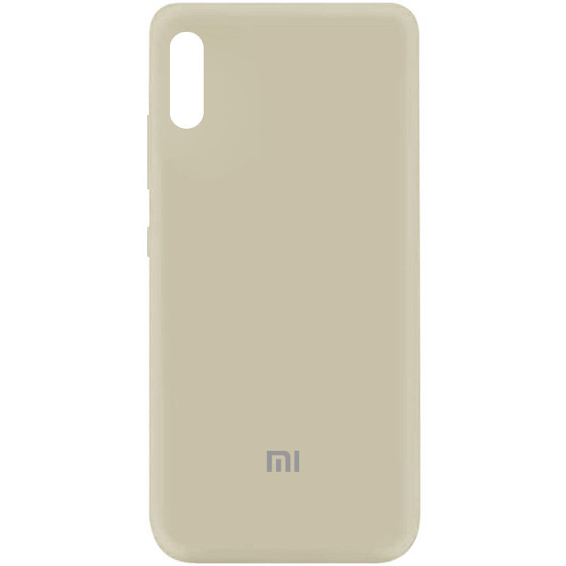 Чохол Silicone Cover My Color Full Protective (A) на Xiaomi Redmi 9A (Бежевий / Antigue White)