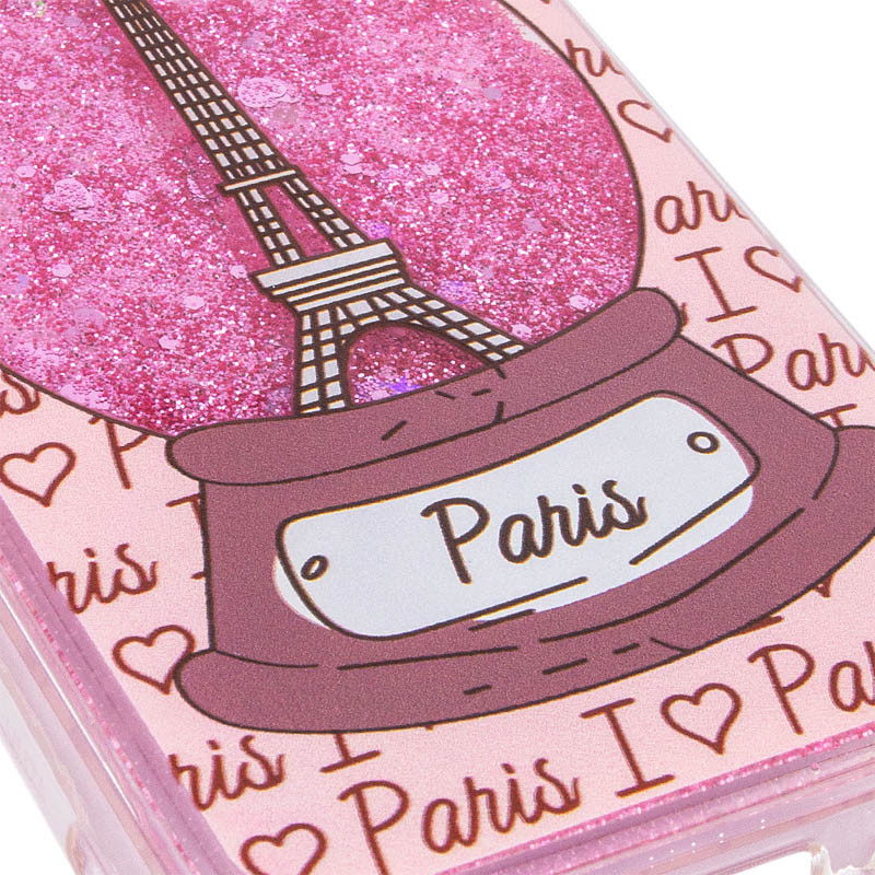 

TPU чохол з переливаючимися блискітками для Xiaomi Redmi Note 9 Pro (Ейфелева вежа) 906113