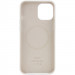 Фото Уценка Чехол Silicone case (AAA) with Magsafe and Animation для Apple iPhone 12 Pro Max (6.7") (Дефект упаковки / Белый / White) в магазине vchehle.ua