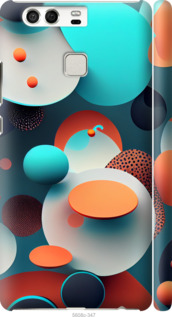 

Чохол Горошок абстракція на Huawei P9 1543609
