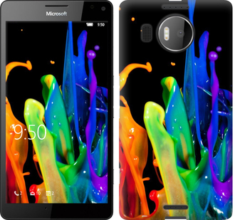 

Чехол брызги краски для Microsoft Lumia 950 XL Dual Sim 381553