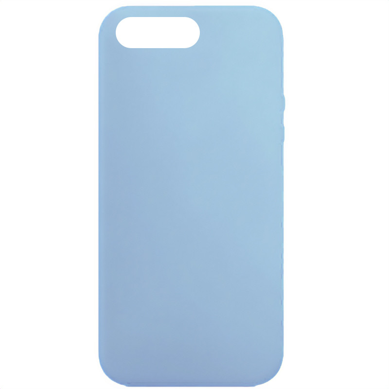 Чехол Silicone Case Full Protective (AA) NO LOGO для Apple iPhone 7 plus / 8 plus (5.5") (Голубой / Lilac Blue)