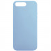 Чехол Silicone Case Full Protective (AA) NO LOGO для Apple iPhone 7 plus / 8 plus (5.5") (Голубой / Lilac Blue)