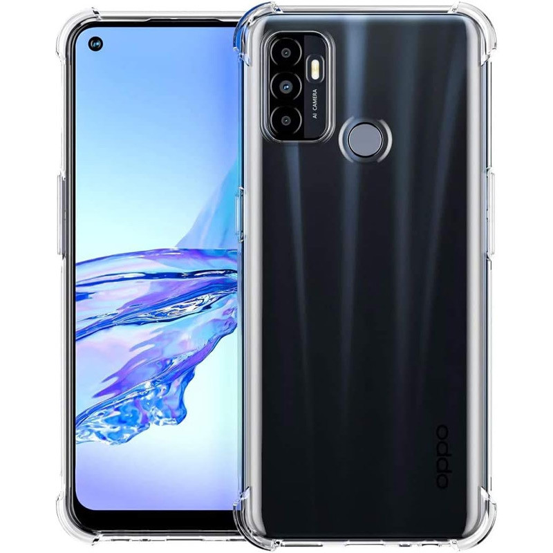 TPU чохол GETMAN Ease logo посилені кути Full Camera для Oppo A53