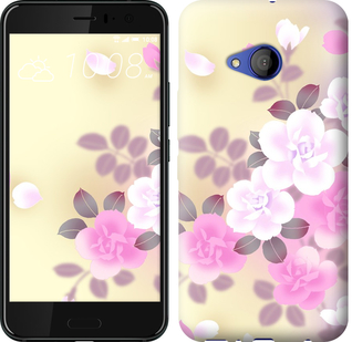 

Чехол Японские цветы для HTC U11 Life 653583