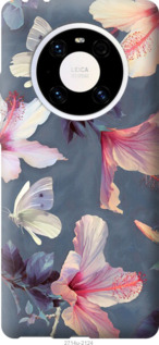 

Чехол Нарисованные цветы для Huawei Mate 40 Pro 1174018