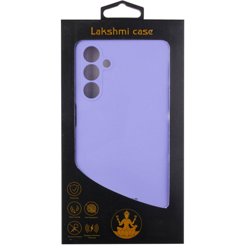 Чохол Silicone Cover Lakshmi Full Camera (AAA) with Logo на Samsung Galaxy S24 (Бузковий / Dasheen) в магазині vchehle.ua