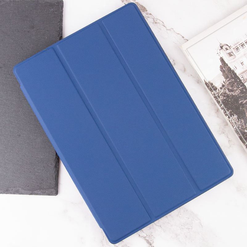 Фото Чохол-книжка Book Cover (stylus slot) на Samsung Galaxy Tab S7 FE 12.4" / S7+ / S8+ (Темно-синій / Midnight blue) в маназині vchehle.ua