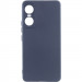 Чохол Silicone Cover Lakshmi Full Camera (A) на Tecno Pop 6 Pro (Синій / Midnight Blue)