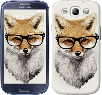 

Чехол Лис в очках для Samsung Galaxy S3 Duos I9300i 634220
