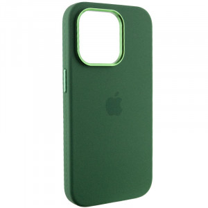 Чехол Silicone Case Metal Buttons (AA) для Apple iPhone 14 Pro Max (6.7")