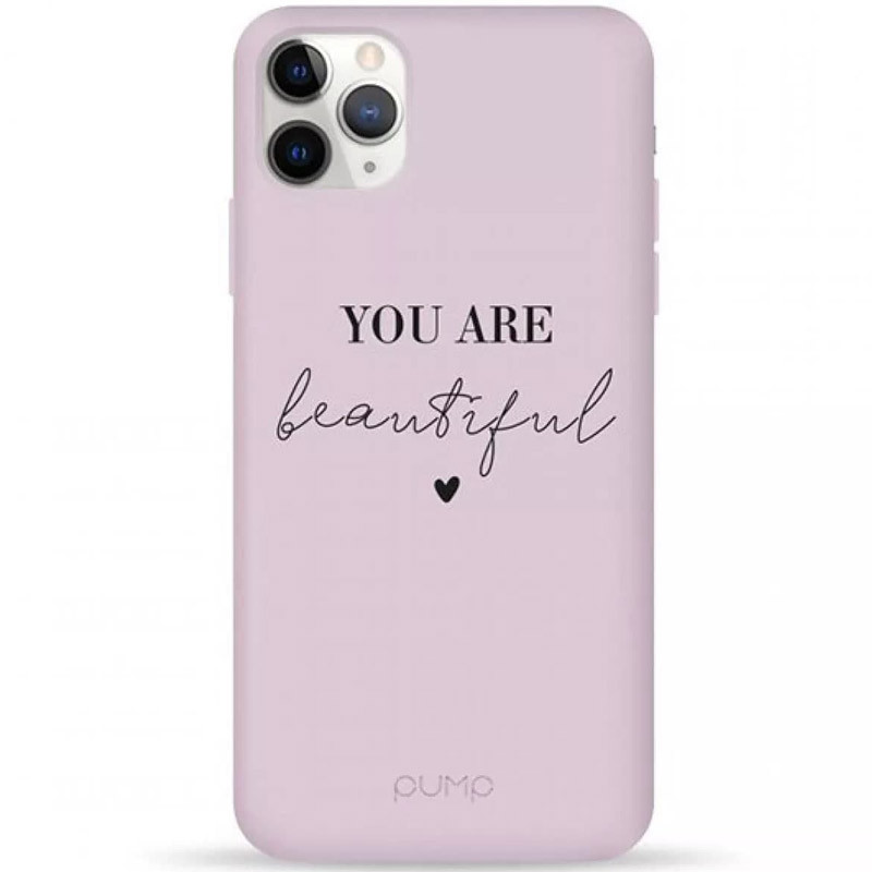 Чехол Pump Silicone Minimalistic для Apple iPhone 11 Pro (5.8") (You Are Beautifull)