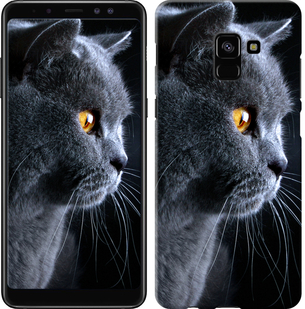 

Чехол Красивый кот для Samsung Galaxy A8 Plus 2018 A730F 626636