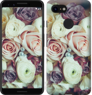 

Чохол Букет троянд на Google Pixel 3 778310
