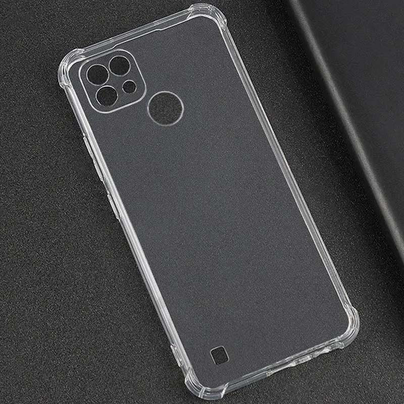 Фото TPU чохол GETMAN Ease logo посилені кути Full Camera на Realme C21 (Прозорий (прозорий)) на vchehle.ua