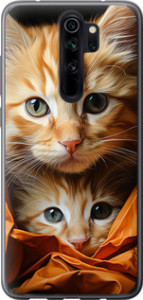 Чехол Котики 2 для Xiaomi Redmi Note 8 Pro