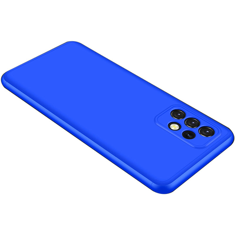 Пластиковая накладка GKK LikGus 360 градусов (opp) для Samsung Galaxy A52 4G / A52 5G / A52s (Синий)