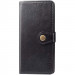 Кожаный чехол книжка GETMAN Gallant (PU) для Samsung Galaxy S21 FE (Черный)