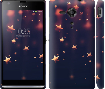 

Чохол Падаючі зірки на Sony Xperia SP M35H 646103