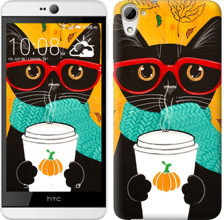 

Чехол Осенний кот для HTC Desire 826 dual sim 580984