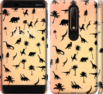 

Чохол Динозаврики 1 на Nokia 6.1 894384