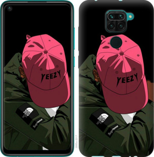 

Чехол logo de yeezy для Xiaomi Redmi Note 9 932743