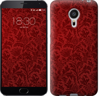 

Чехол Чехол цвета бордо для Meizu MX5 650010