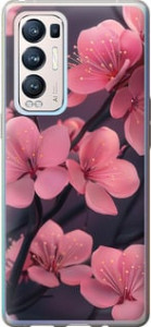 Чехол Пурпурная сакура для Oppo Reno5 Pro Plus
