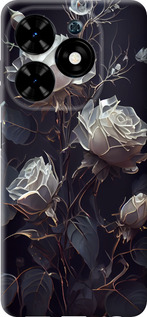 Чохол Троянди 2 на Tecno Spark Go 2024