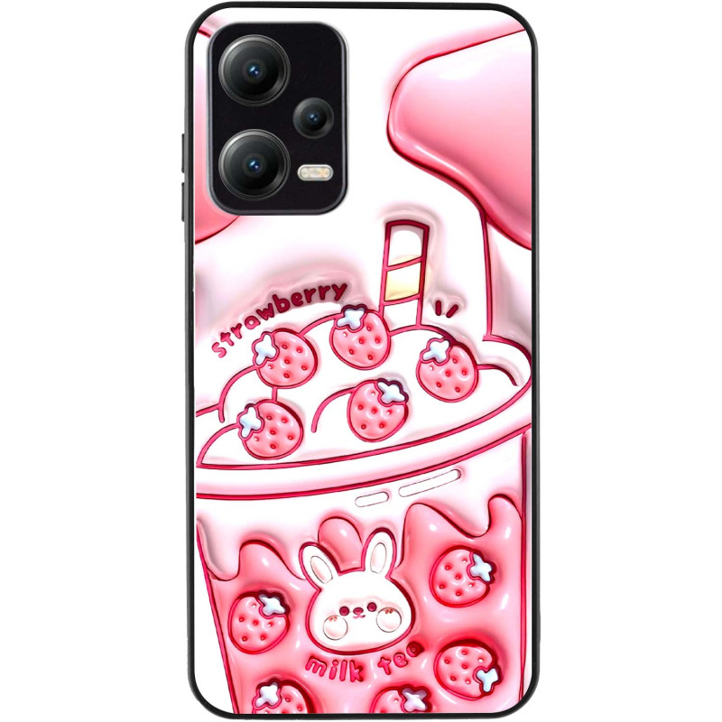 Фото TPU+PC чехол Prisma Fluffie для Xiaomi Poco X5 5G / Note 12 5G (Strawberry) на vchehle.ua