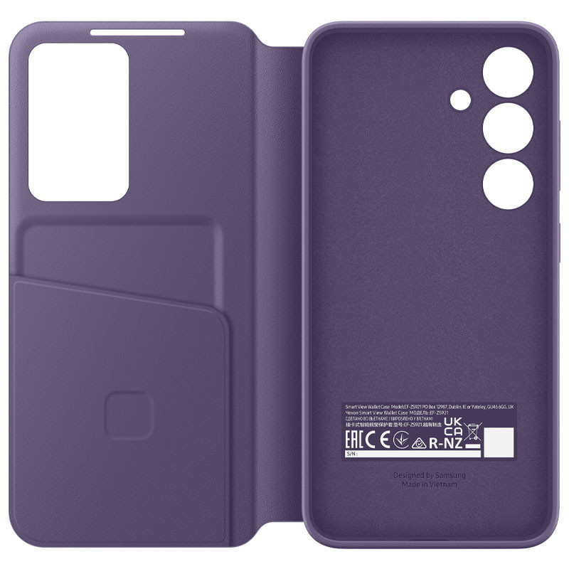 Купити Smart View Wallet Case (AAA) на Samsung Galaxy S24+ (Purple) на vchehle.ua