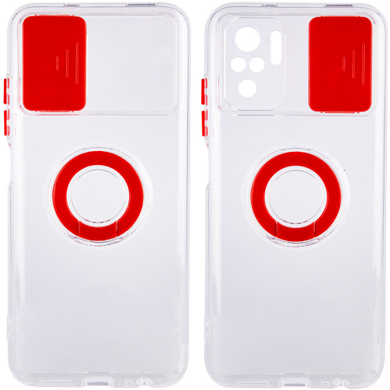 

Чехол Camshield ColorRing TPU со шторкой для Xiaomi Redmi Note 10 (Красный) 1162391