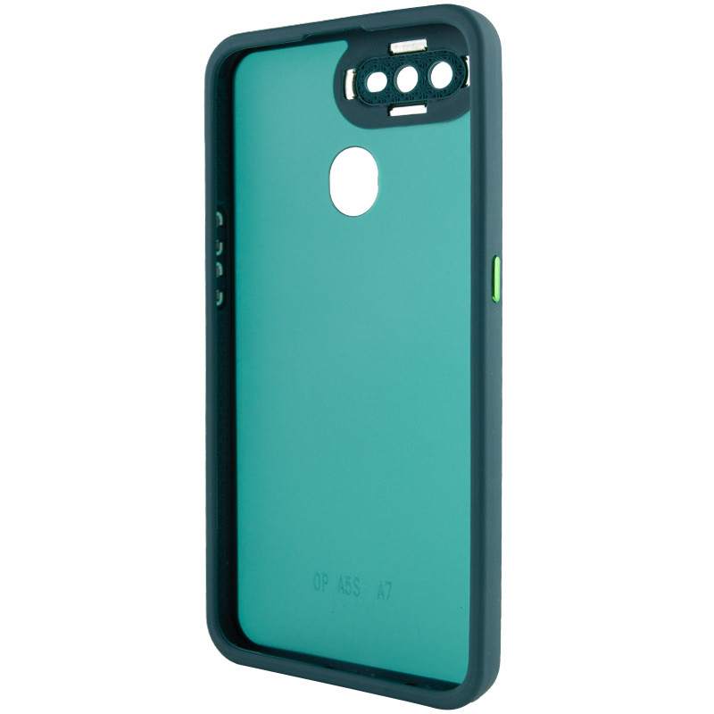 TPU+PC чохол Accent на Oppo A5s / Oppo A12 (Green) в магазині vchehle.ua