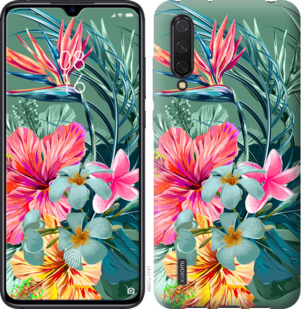 

Чохол Тропічні квіти v1 для Xiaomi Mi CC9 845157