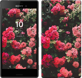 

Чехол Куст с розами для Sony Xperia Z3+ Dual 639294