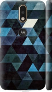 Чехол Треугольники для Motorola Moto G4