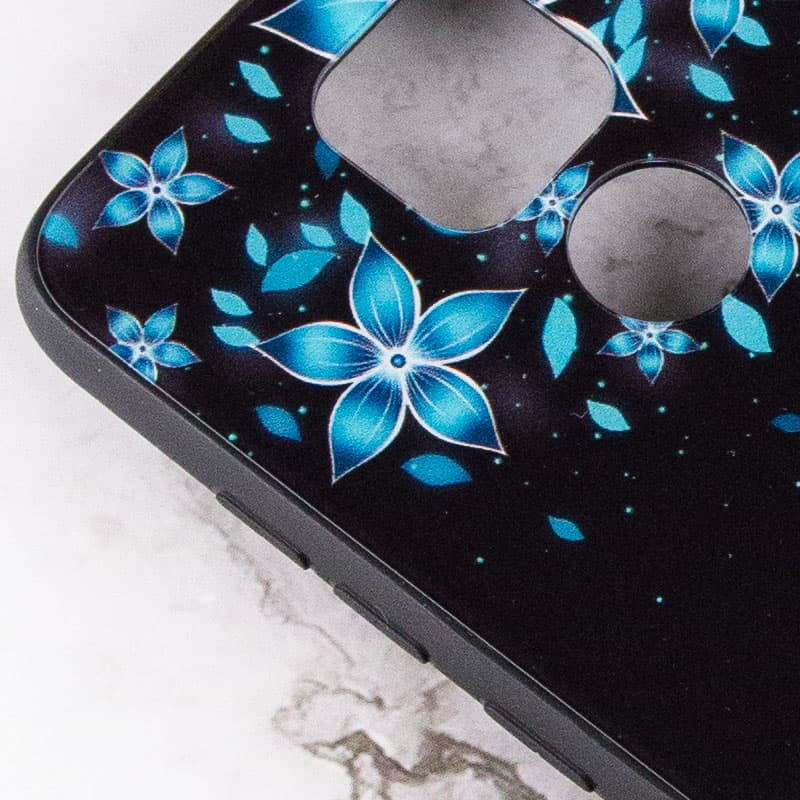 TPU+Glass чохол Diversity на Xiaomi Redmi Note 9 / Redmi 10X (Bloom) в магазині vchehle.ua